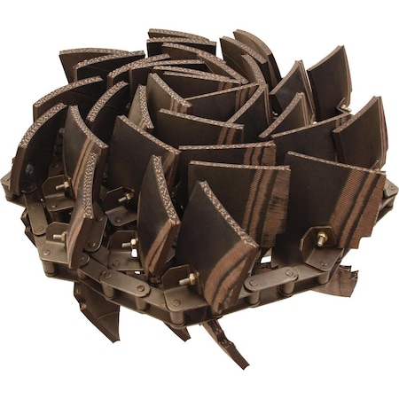 Aftermarket AM71149578 Clean Grain Elevator Chain, Rubber Paddles AM71149578-ABL